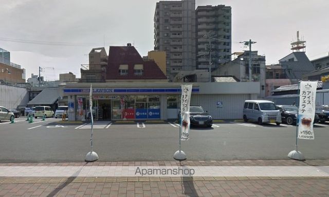 コンビニ　ローソン　ププレひまわり大黒座店（コンビニ）まで40m