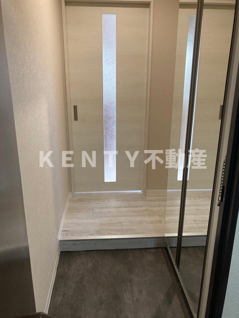 玄関　ゆったりとした玄関です