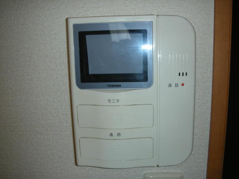 セキュリティ　モニター付きインターホン