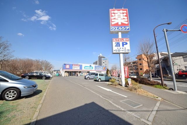 ドラックストア　ウエルシア狭山東三ツ木薬局（ドラッグストア）まで195m