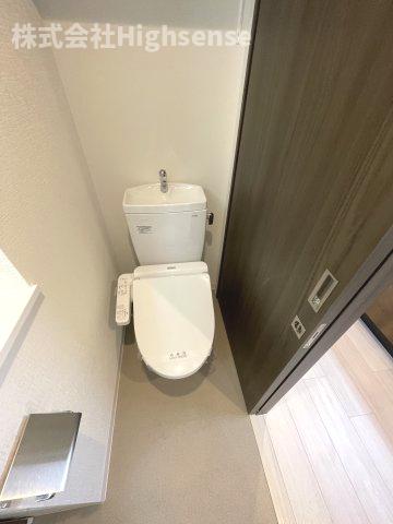トイレ　ゆったりとした空間のトイレです