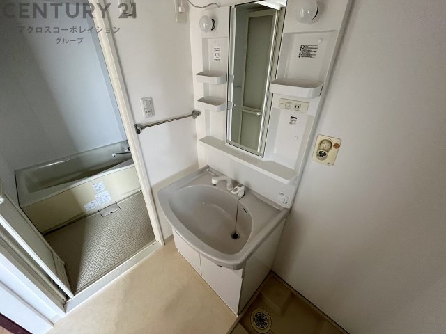 洗面設備　洗髪洗面化粧台付き♪