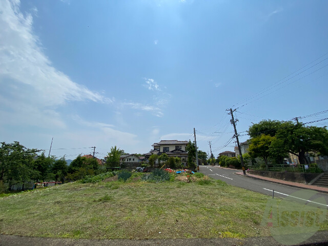 眺望　天気がいい日はベランダから良い眺めが見れそうです。