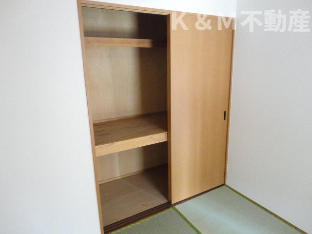 収納　十分な収納スペースがあります