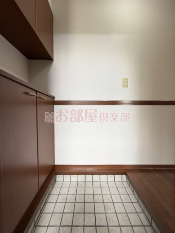 玄関　明るい玄関です