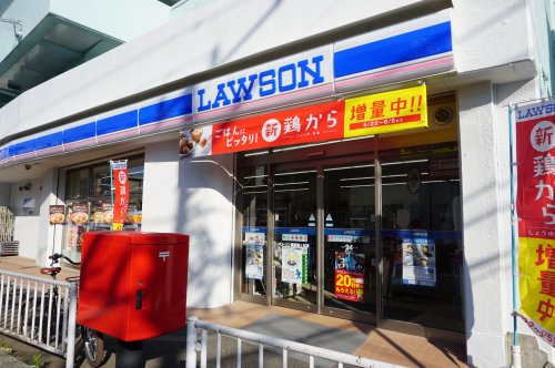 コンビニ　ローソン横浜霞ヶ丘店（コンビニ）まで388m