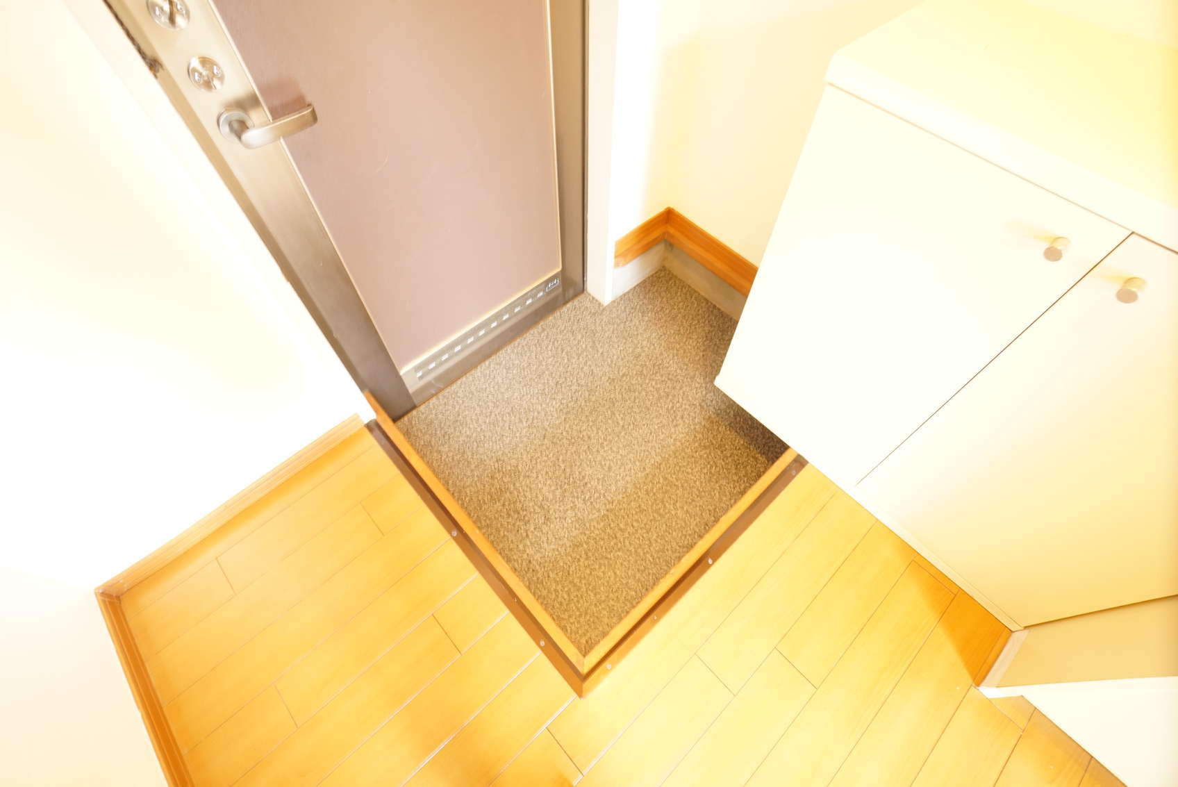 玄関　※モデルルームです。