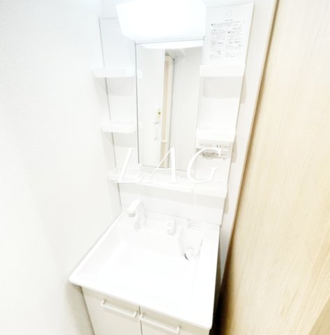 洗面設備　洗面台です。