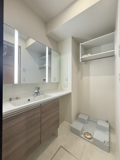 洗面設備　同施工会社参考写真です