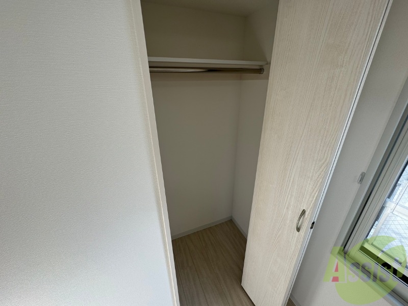 収納　収納もバッチリあるのでお部屋が片付きますよ！