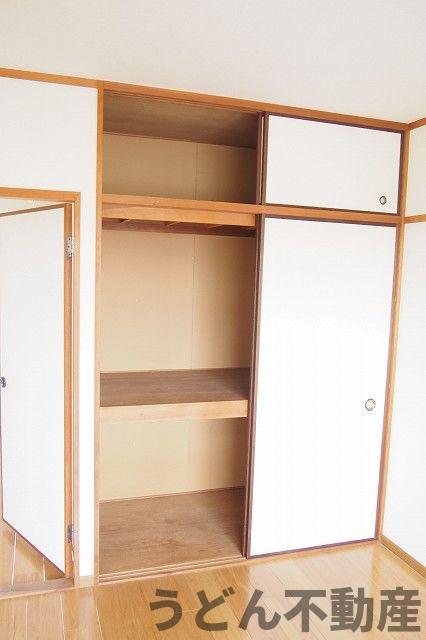 収納　うどん県のお部屋探しはうどん不動産へ うどんちゃんとLINE