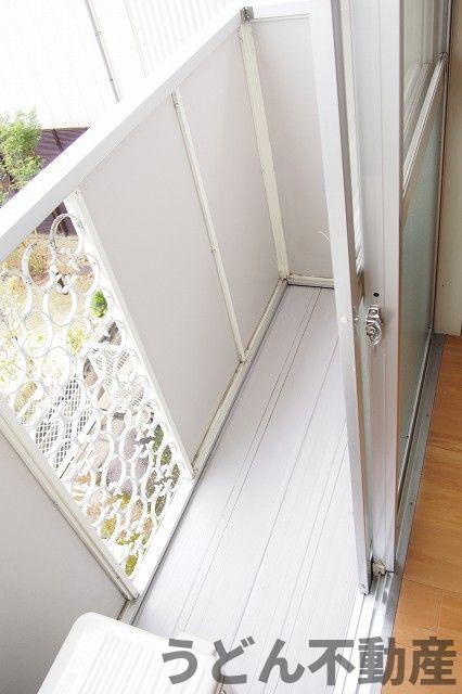 バルコニー　うどん県のお部屋探しはうどん不動産へ うどんちゃんとLINE