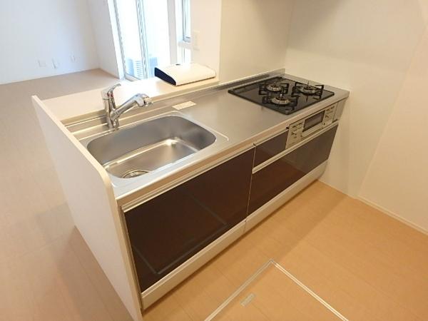 キッチン　憧れのカウンターキッチン