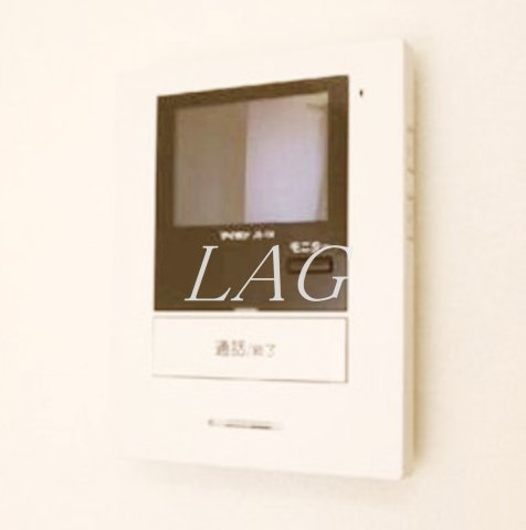 セキュリティ　モニター付きインターホンです。