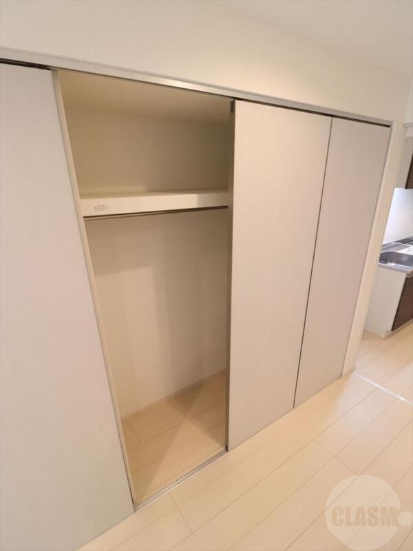 収納　大きなクローゼットです