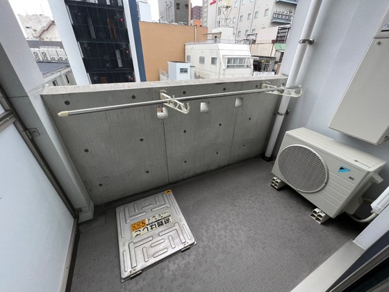 バルコニー　※別部屋の写真です