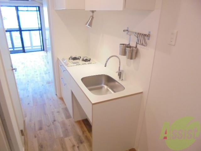 キッチン　お洒落なキッチンでお料理もはかどりそうです。