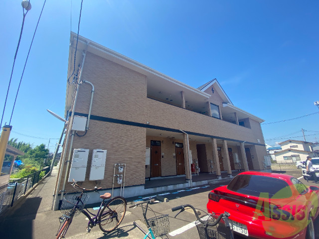 建物外観　仙台市若林区荒井「ベルパーク荒井３番館」