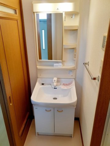 洗面設備　洗面所です