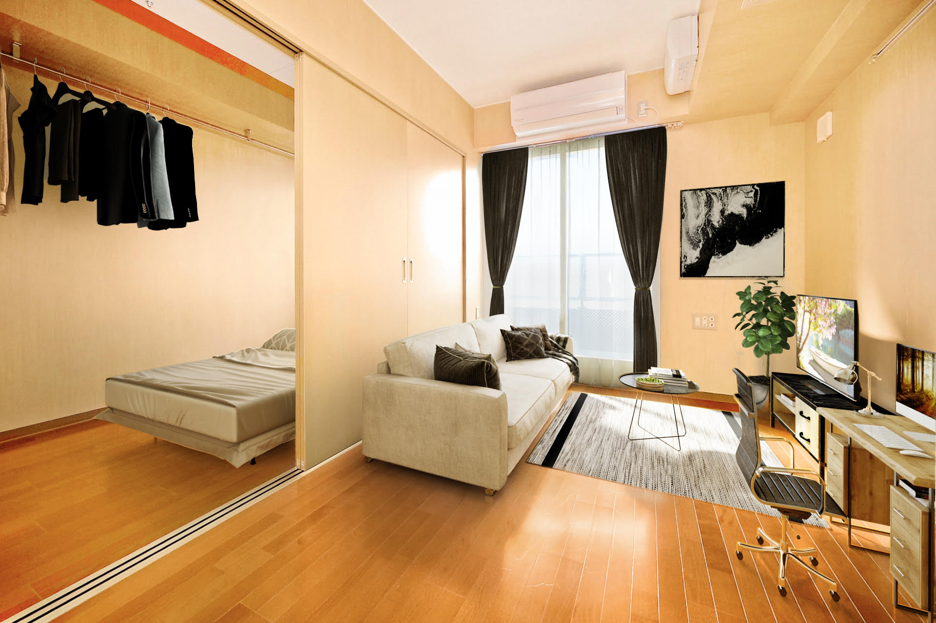 居室・リビング　モデルルーム