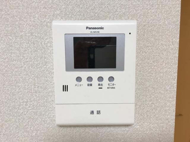 セキュリティ　カメラ付インターホン（イメージ）