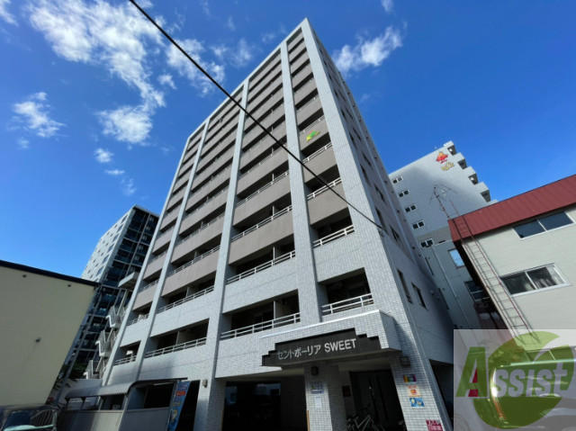 建物外観　札幌市中央区南５条東「セントポーリアスィート」