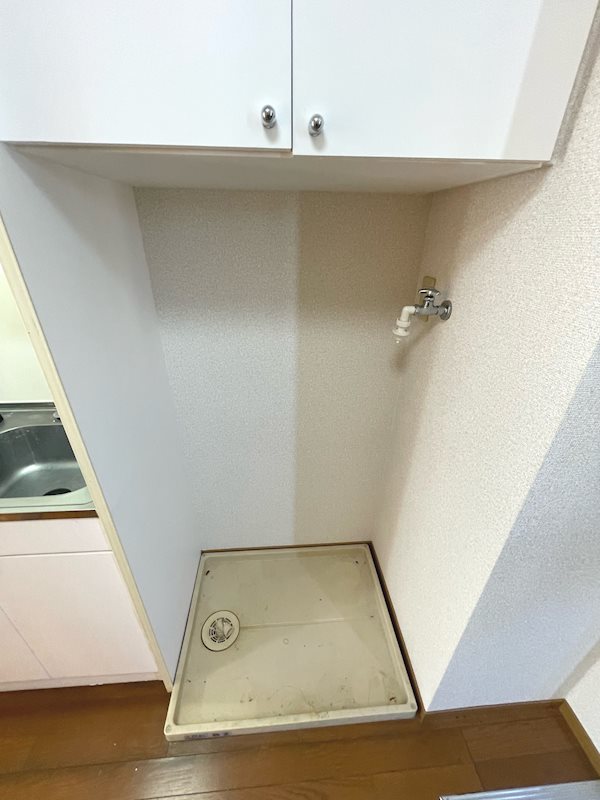 洗面設備　室内洗濯機置き場