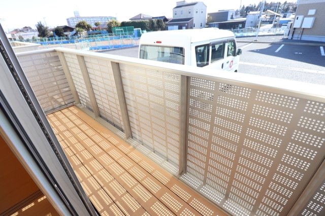 バルコニー　バルコニー付きです