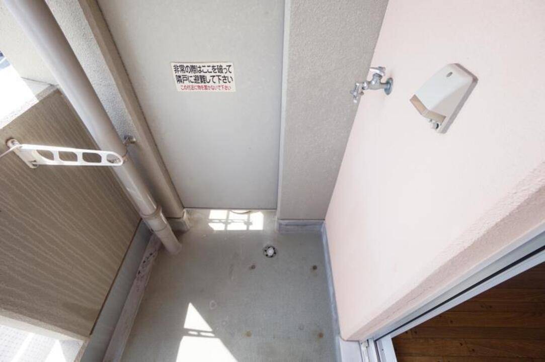 洗面設備　洗濯機置場