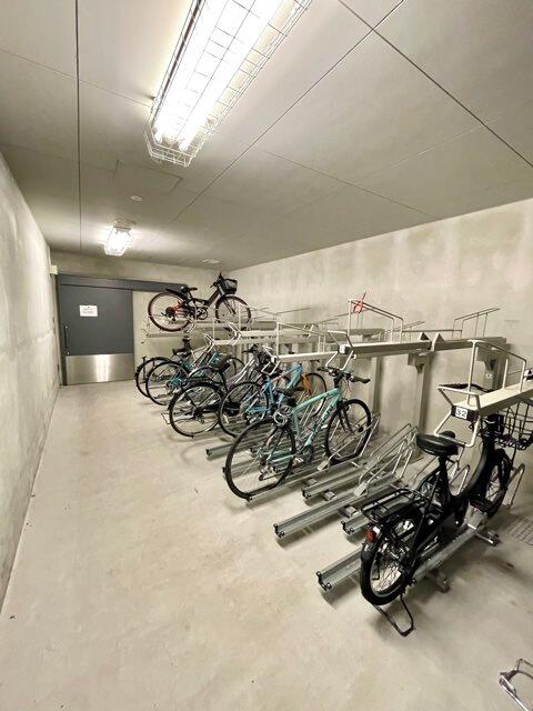 セキュリティ　駐輪場