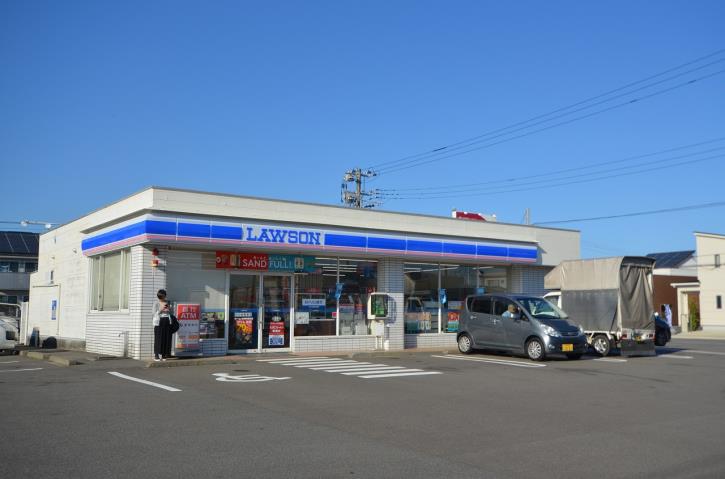 コンビニ　ローソン稗原店（コンビニ）まで400m