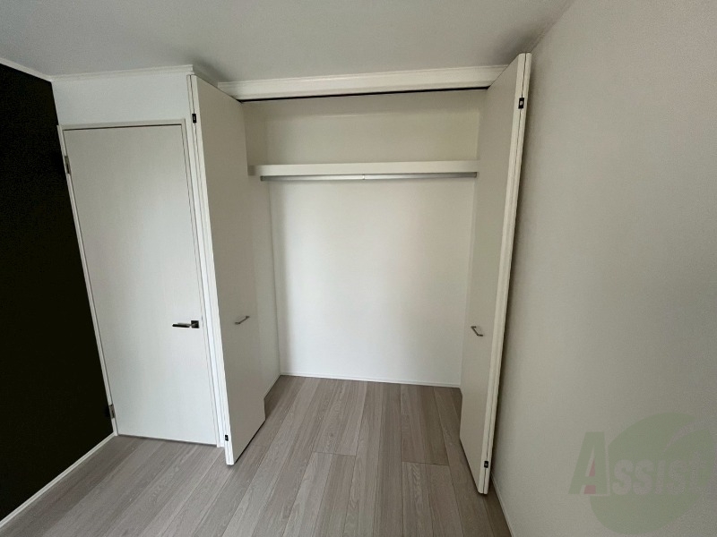 収納　クローゼットがありました。お洋服や荷物はここへ