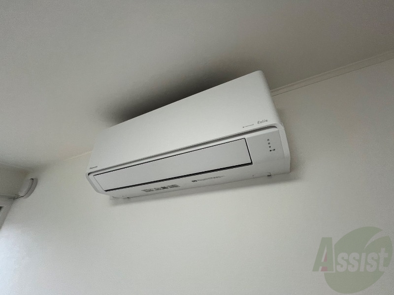 その他設備　エアコンが設置してありますので、寒暖対策もばっちり。