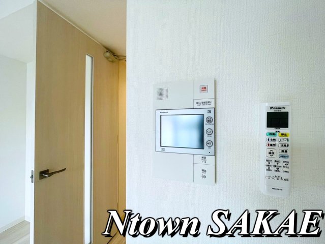 セキュリティ　モニター付きインターフォンです