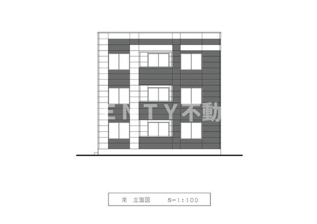 建物外観　こちら、外観パースです
