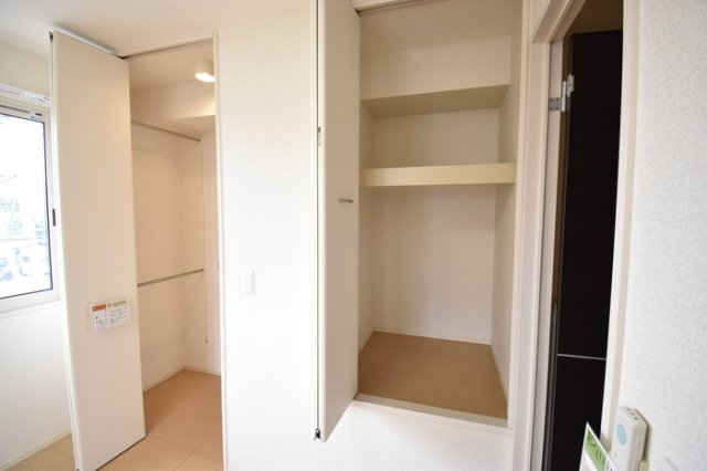 収納　収納のためのスペースです