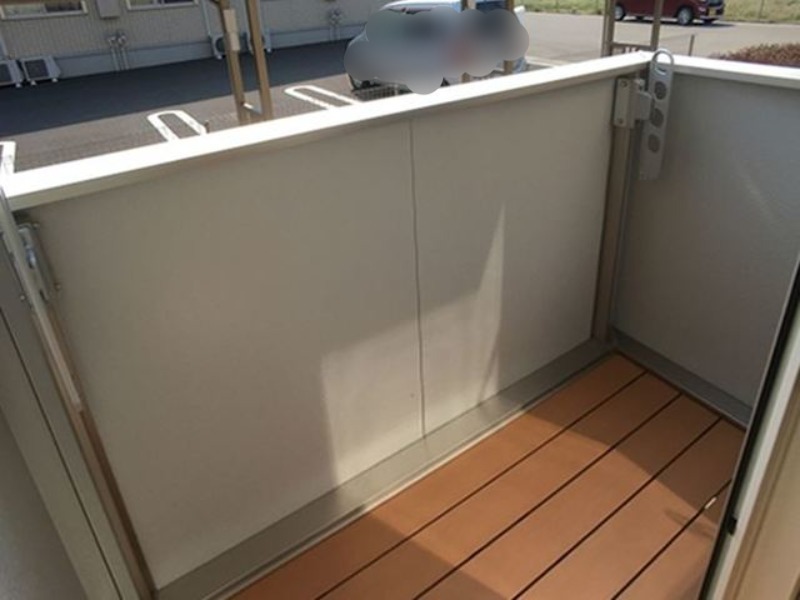 バルコニー　図面と現状に相違がある場合には現状を優先