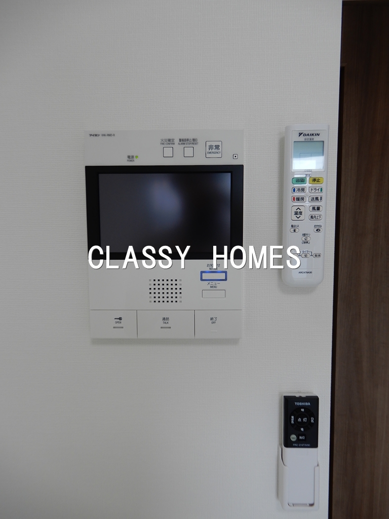 セキュリティ　2019年竣工　ガーラ・プレシャス大森：モニターフォン