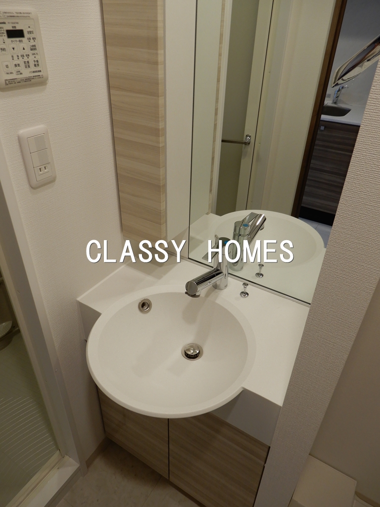 洗面設備　2019年竣工　ガーラ・プレシャス大森：洗面台