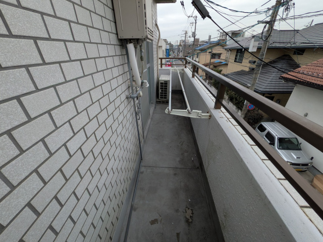 バルコニー　写真は他の部屋の参考写真になります