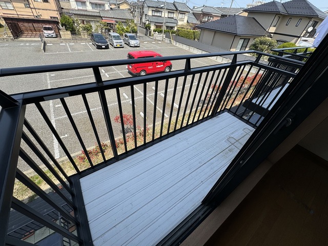 バルコニー　※別部屋の参考写真です。