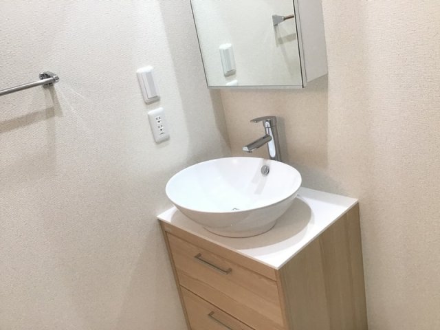 洗面設備　フジパレス長居公園　独立洗面台