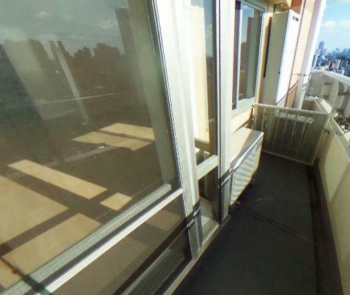バルコニー　別タイプ部屋　参考写真です