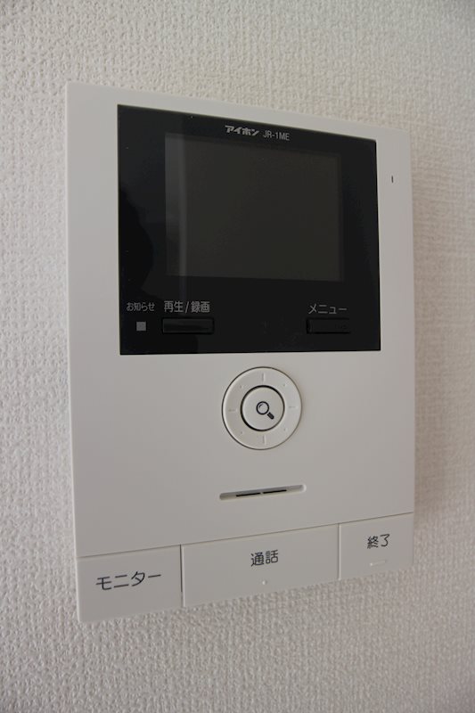 セキュリティ　顔が見えて安心ですね