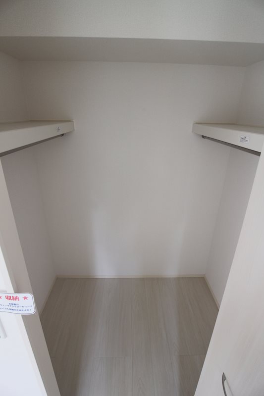 収納　ウォークインクローゼットで荷物が多くても安心