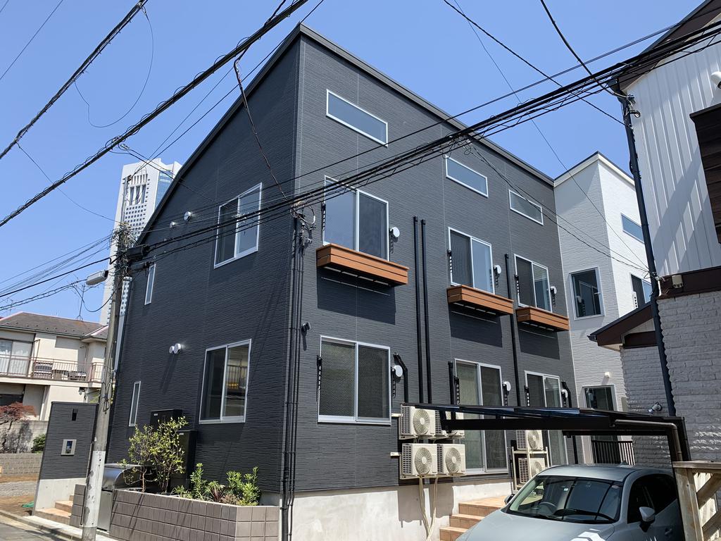 建物外観　全室南向きの明るいお部屋
