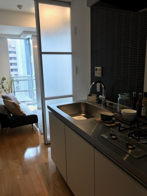 キッチン　※参考写真　写真のキッチン雑貨は付いておりません。