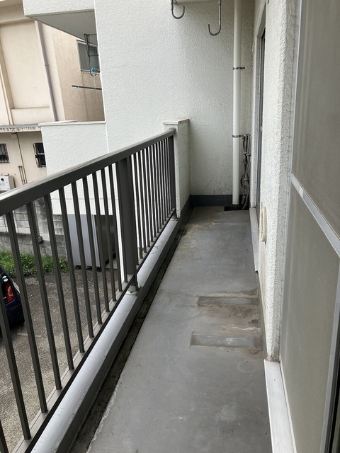 バルコニー　前回募集時撮影