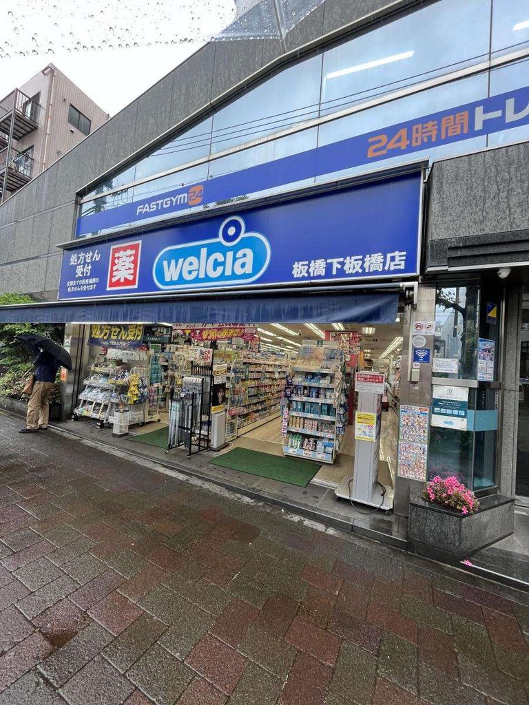 ドラックストア　ウエルシア板橋下板橋店（ドラッグストア）まで110m