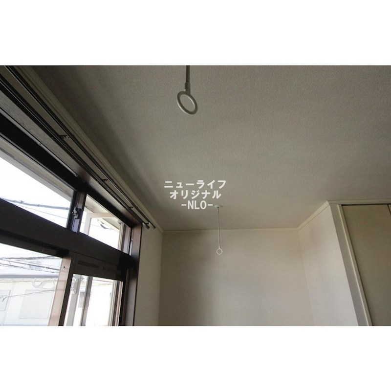 その他設備　雨の日や花粉の時期のお洗濯に欠かせない室内物干付き♪